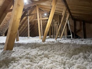 Attic Insulation Installation